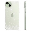 Capa de TPU - iPhone 15 Plus - Flocos de Neve