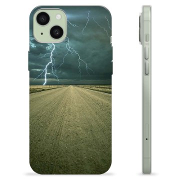 Capa de TPU - iPhone 15 Plus - Tempestade