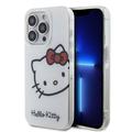 Capa Hello Kitty IML Kitty Cabeça para iPhone 15 Pro - Branco