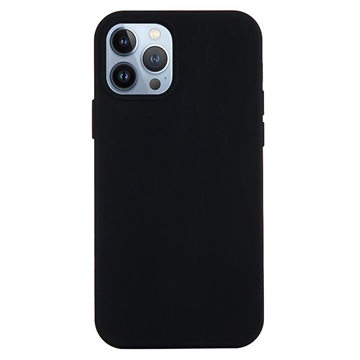 Capa de Silicone Líquido para iPhone 15 Pro - Preto
