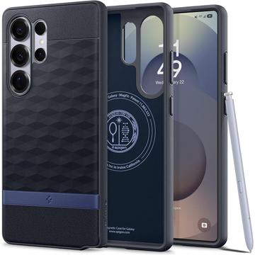 Capa Híbrida Spigen Parallax Mag para Samsung Galaxy S25 Ultra - Violeta marinho