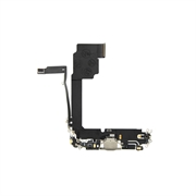 Cabo flex de Conector de Carregamento para iPhone 15 Pro Max - Titanium Natural