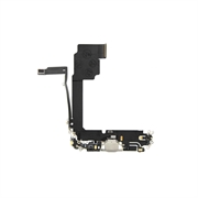 Cabo flex de Conector de Carregamento para iPhone 15 Pro Max - Branco
