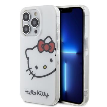 Capa Hello Kitty IML Kitty Cabeça para iPhone 15 Pro Max - Branco