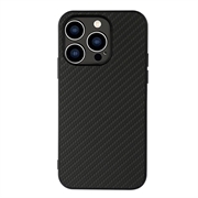 Capa Híbrida para iPhone 15 Pro Max - Fibra de Carbono