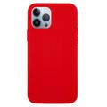 Capa de Silicone Líquido para iPhone 15 Pro Max - Vermelho