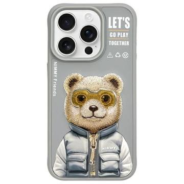 Capa Urso para iPhone 15 Pro Max Nimmy Friends Cool&Cute 2.0