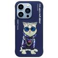 Capa Gato para iPhone 15 Pro Max Nimmy Friends Glasses Cool