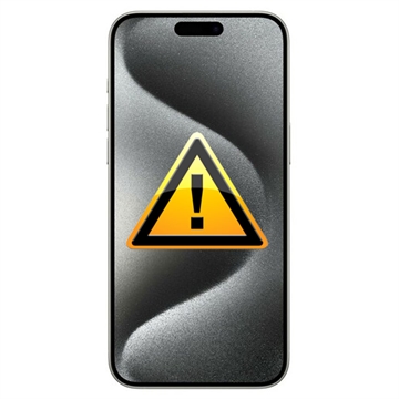 Reparação de cabo flex de contector de carga para iPhone 15 Pro Max - Branco