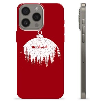 Capa de TPU - iPhone 15 Pro Max - Bola de Natal