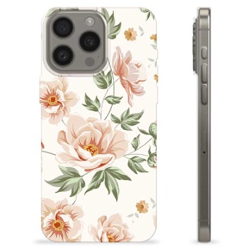 Capa de TPU - iPhone 15 Pro Max - Floral