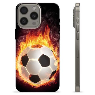 Capa de TPU - iPhone 15 Pro Max - Chama do Futebol