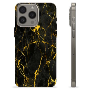 Capa de TPU - iPhone 15 Pro Max - Granito Dourado