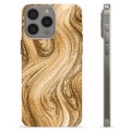 Capa de TPU - iPhone 15 Pro Max - Areia Dourada