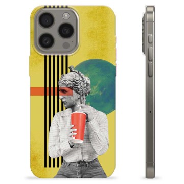 Capa de TPU - iPhone 15 Pro Max - Arte Vintage