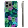 Capa de TPU - iPhone 15 Pro Max - Flores Tropicais