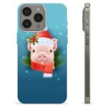 Capa de TPU - iPhone 15 Pro Max - Porquinho de Inverno