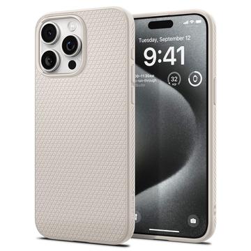 Capa Spigen Liquid Air para iPhone 15 Pro - Titanium Natural