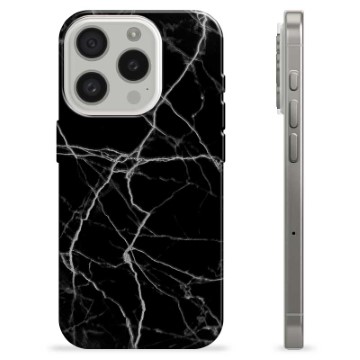 Capa de TPU - iPhone 15 Pro - Relâmpago Negro