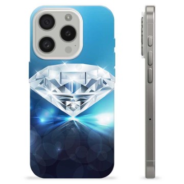 Capa de TPU - iPhone 15 Pro - Diamante