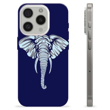 Capa de TPU - iPhone 15 Pro - Elefante