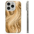 Capa de TPU - iPhone 15 Pro - Areia Dourada