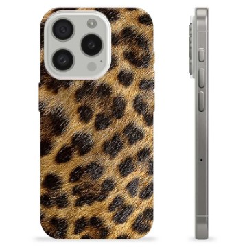 Capa de TPU - iPhone 15 Pro - Leopardo