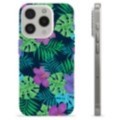 Capa de TPU - iPhone 15 Pro - Flores Tropicais