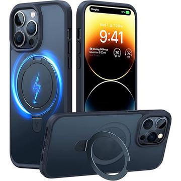 Capa Torras Upro Ostand Matte para iPhone 15 Pro - Compatível com MagSafe - Preto