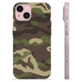 Capa de TPU - iPhone 15 - Camuflagem