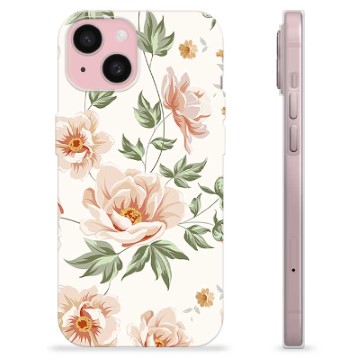 Capa de TPU - iPhone 15 - Floral