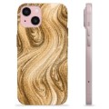 Capa de TPU - iPhone 15 - Areia Dourada