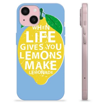 Capa de TPU - iPhone 15 - Limões