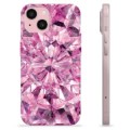 Capa de TPU - iPhone 15 - Cristal Rosa