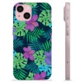 Capa de TPU - iPhone 15 - Flores Tropicais