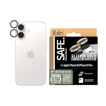 Protetor de lente de câmara PanzerGlass Safe para iPhone 16/16 Plus