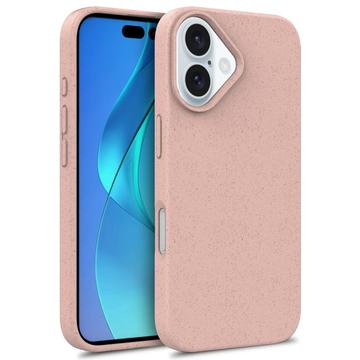Capa Biodegradável para iPhone 16 - Cor-de-Rosa