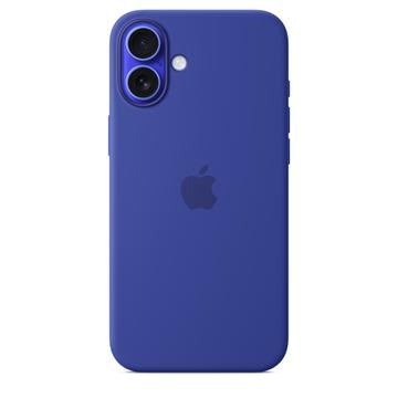 Capa em Silicone com MagSafe para iPhone 16 Plus Apple MYYF3ZM/A - Ultramarino