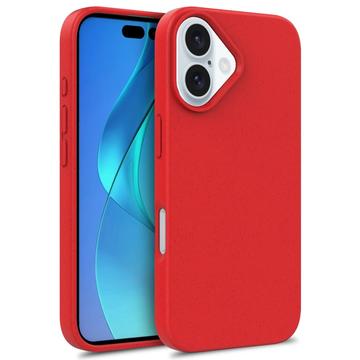 Capa Biodegradável para iPhone 16 Plus - Vermelho