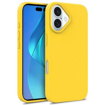 Capa Biodegradável para iPhone 16 Plus - Amarelo
