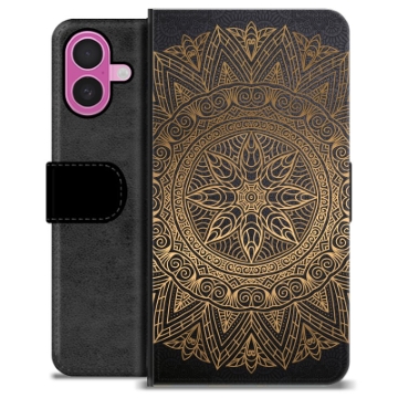 Bolsa tipo Carteira - iPhone 16 Plus - Mandala