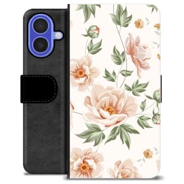 Bolsa tipo Carteira - iPhone 16 - Floral