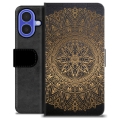 Bolsa tipo Carteira - iPhone 16 - Mandala