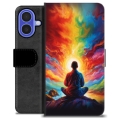 Bolsa tipo Carteira - iPhone 16 - Meditação