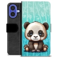 Bolsa tipo Carteira - iPhone 16 - Panda