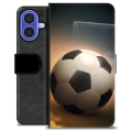 Bolsa tipo Carteira - iPhone 16 - Futebol