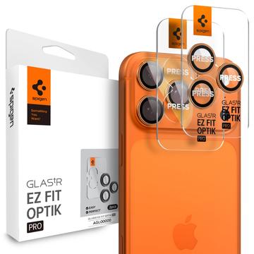 Protetor de Câmara Spigen Glas.tR Ez Fit Optik Pro para iPhone 16 Pro/16 Pro Max/17 Pro/17 Pro Max