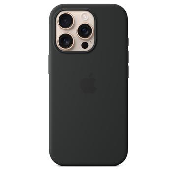 Capa em Silicone com MagSafe para iPhone 16 Pro Apple MYYJ3ZM/A - Preto
