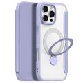 Capa magnética Dux Ducis Skin X Pro para iPhone 16 Pro - Roxo