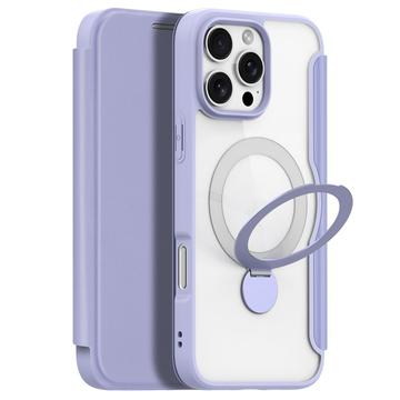 Capa magnética Dux Ducis Skin X Pro para iPhone 16 Pro - Roxo